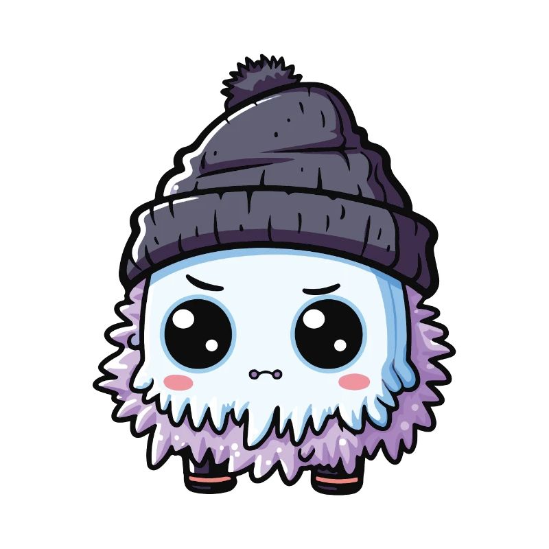 Winter Eskimo Comic Winterlich