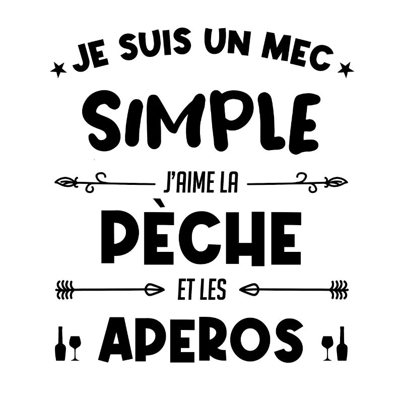Pêche - un mec simple