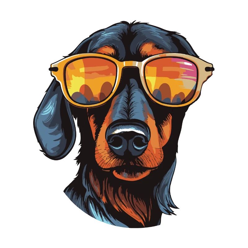Teckel Tête de chien Teckel