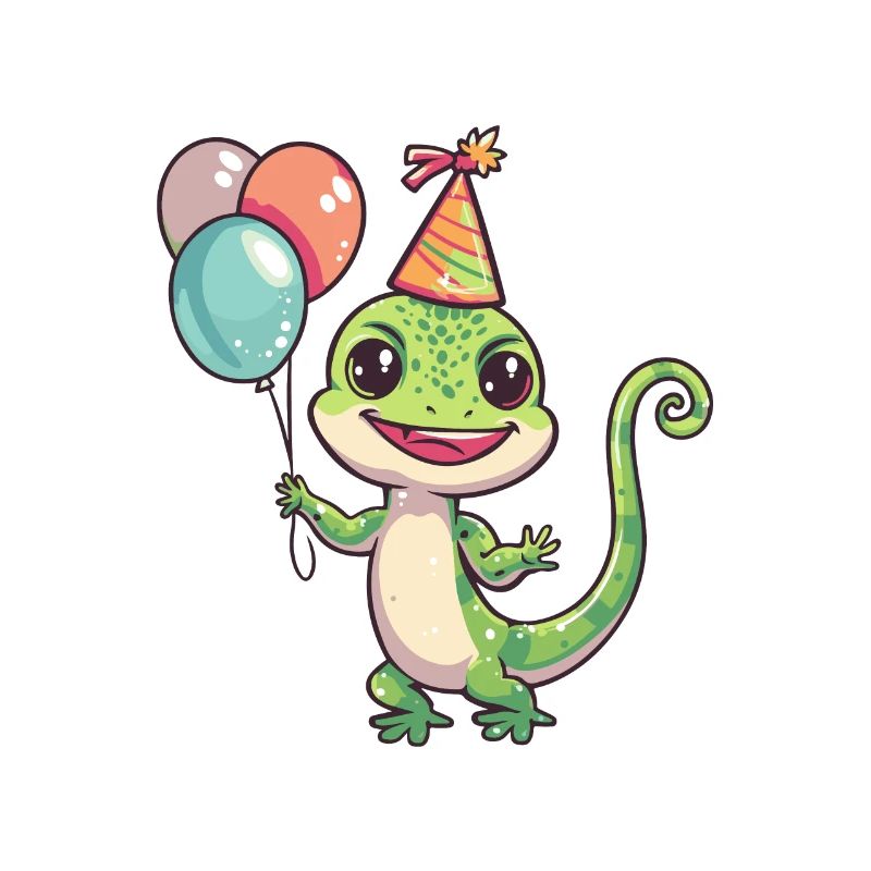 Lézard Anniversaire Bébé