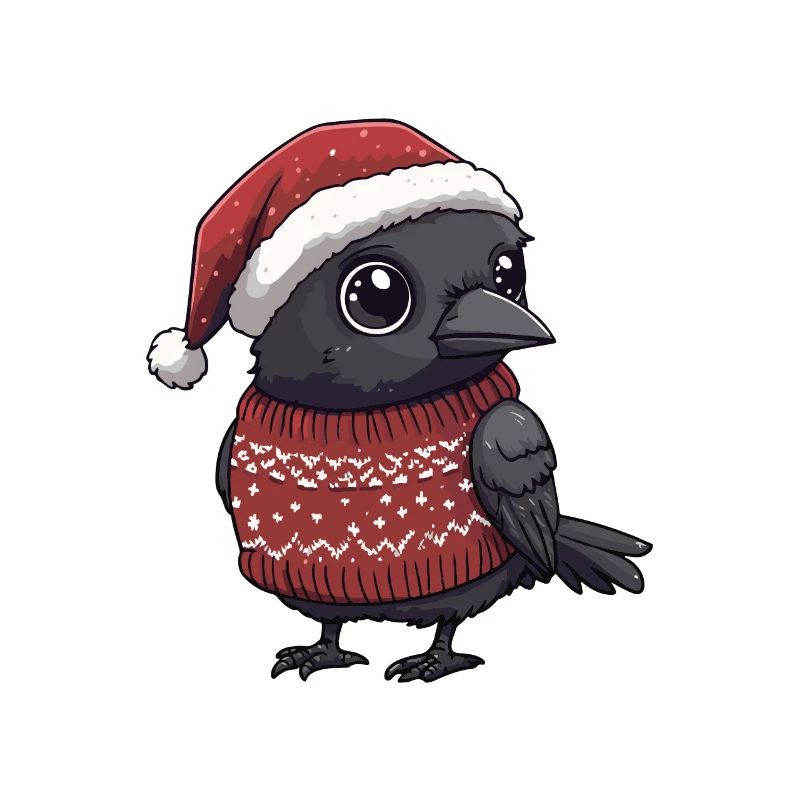 Raven Crow Christmas Comic