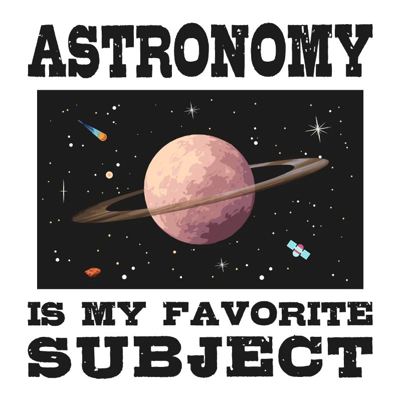 L’astronomie est mon sujet de prédilection, la planète Saturne