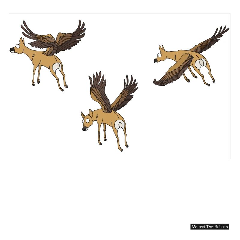 fliegende Hirsche
