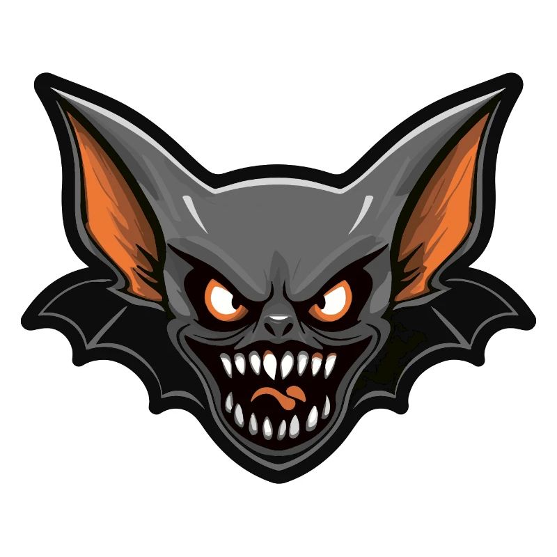 Fledermaus Halloween Blutsauger