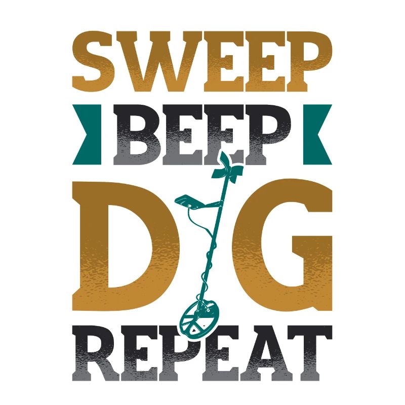 Sweep Beep Dig Répéter Chasse au trésor Metal