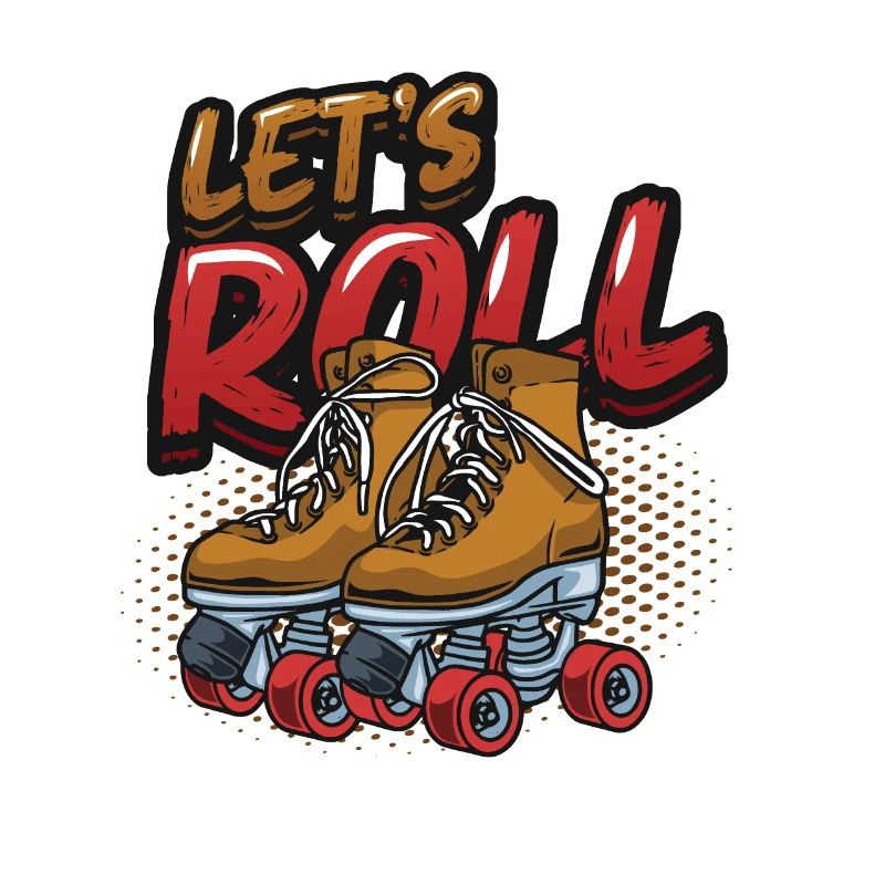 Let's Roll, Roller Blade Skating, Rollschuhläufer