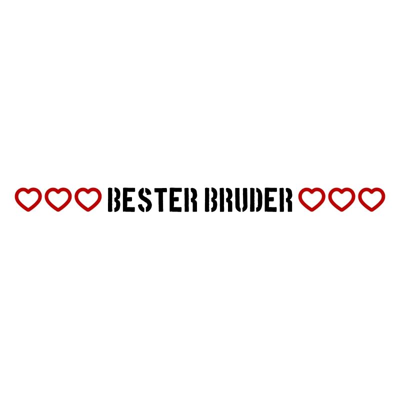 Bester Bruder Herz Liebe