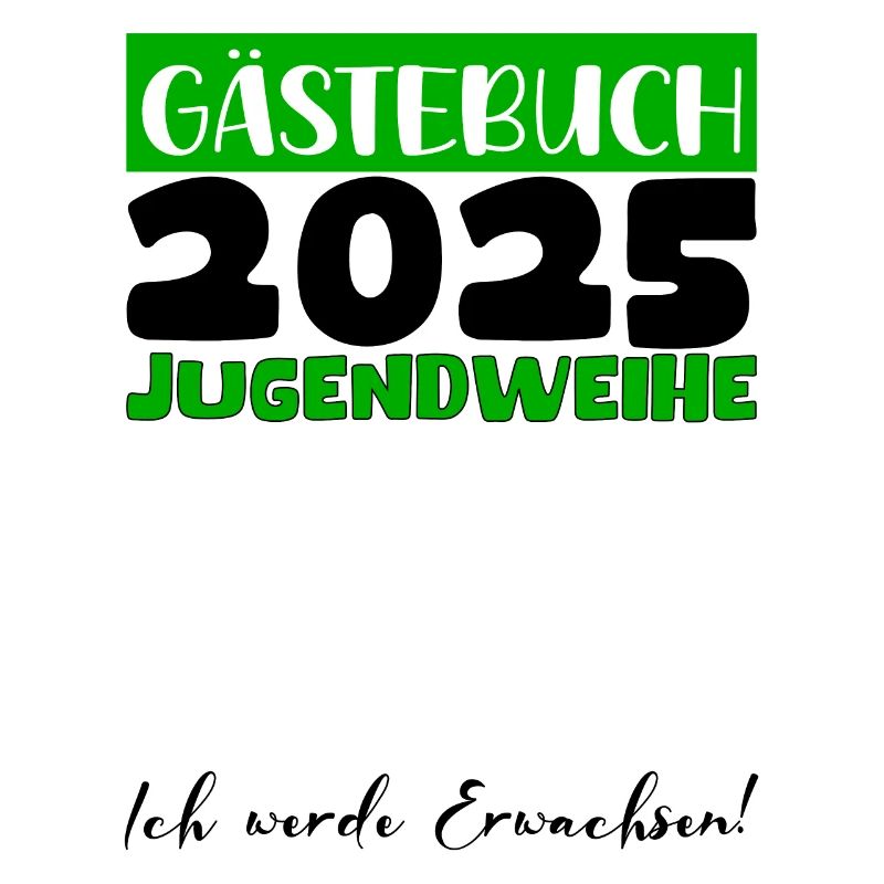Jugendweihe 2025 Gästebuch Geschenk Mädchen Jungen