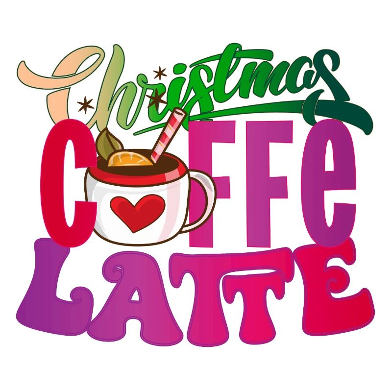 Caffe Latte de Noël Café de Noël