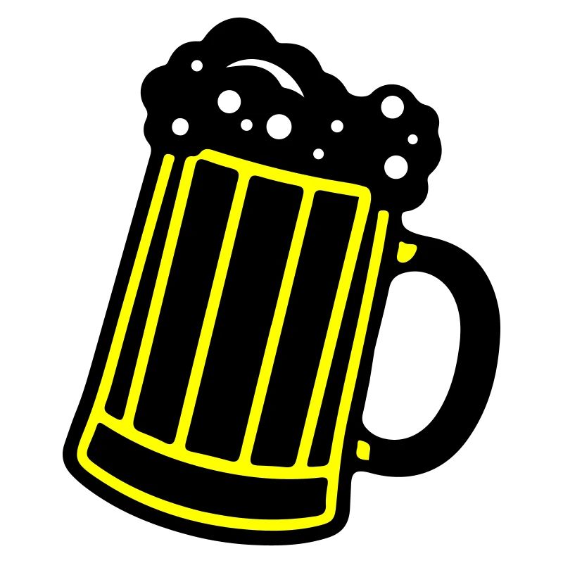 Chope de bière symbole de bière Cheers