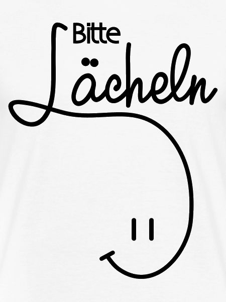 Bitte lächeln