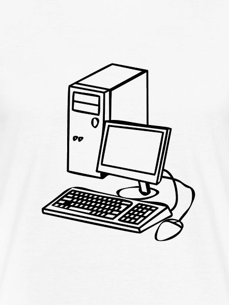 PC im Comicstyle