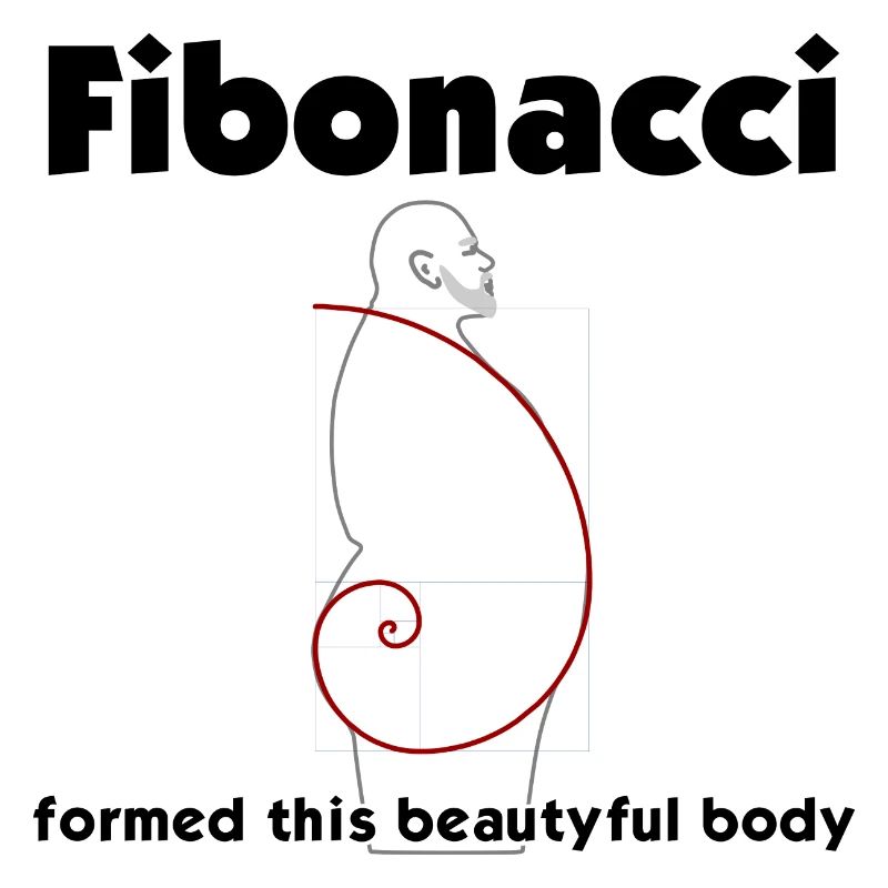 Fibonacci a formé ce beau corps