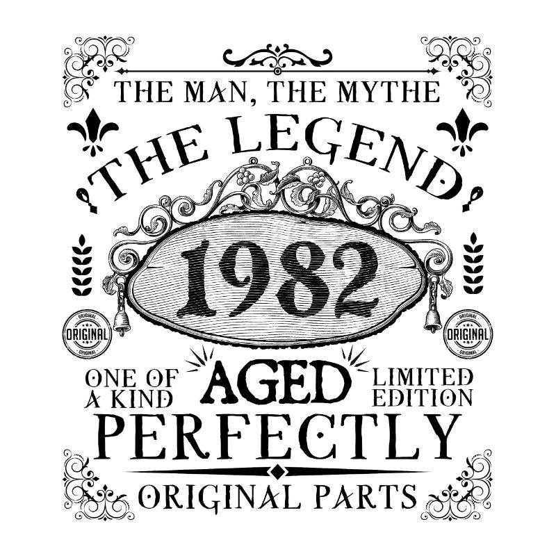 1982 | The Legend since 1982 birthday