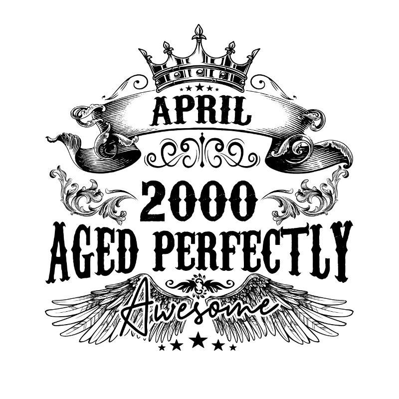 2000 | april Aged Perfectly 2000 birthday gift