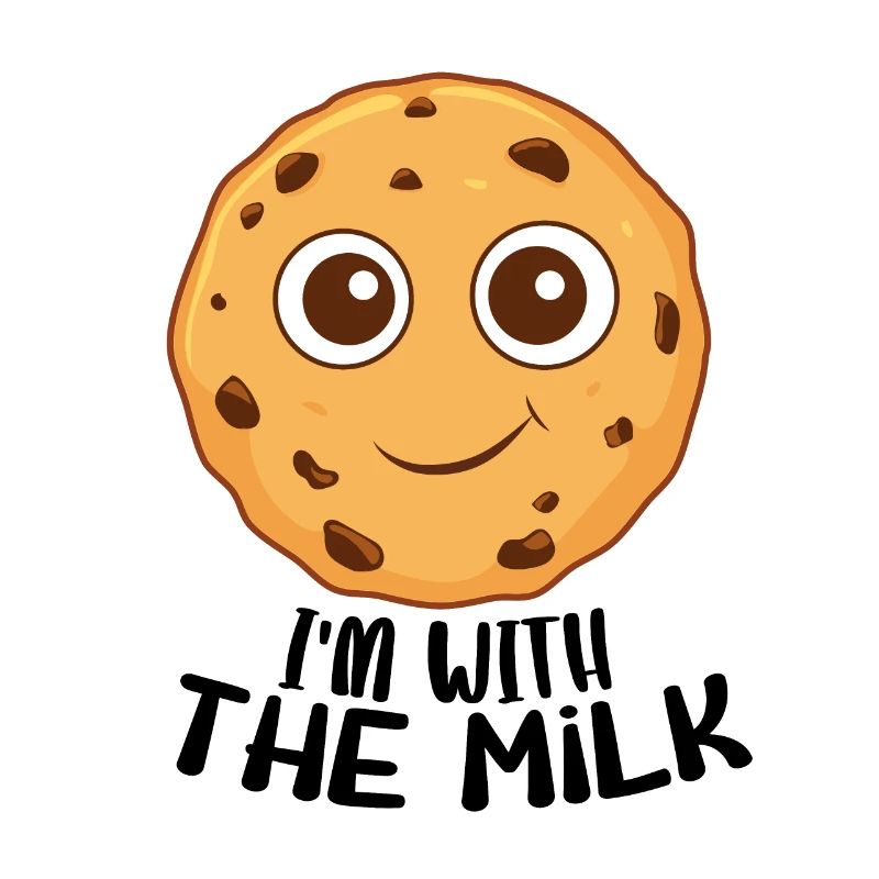 Cookie mignon - Je suis avec le lait