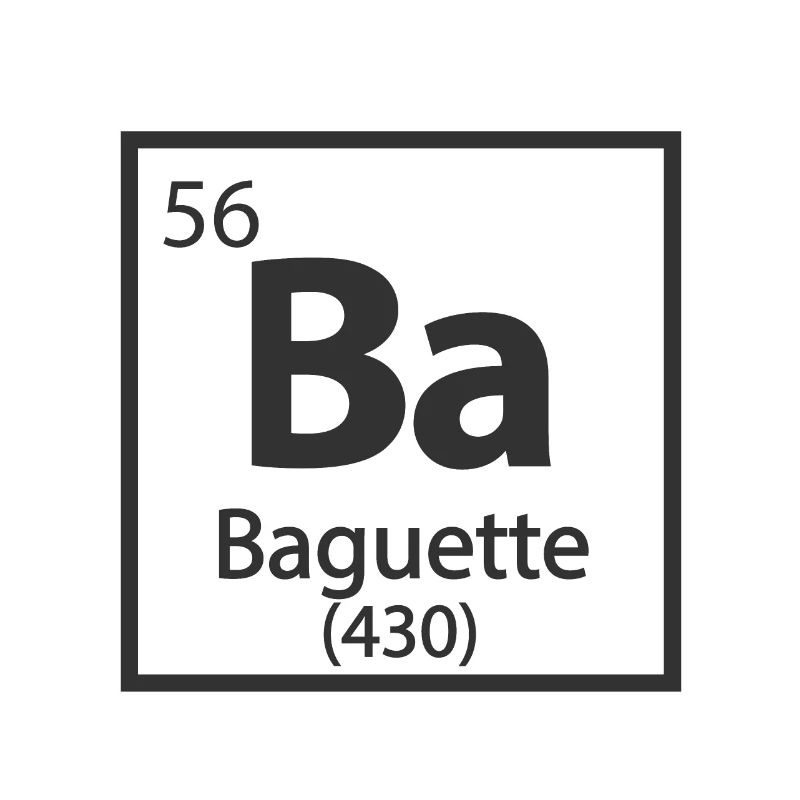 Baguette Element Periodic Table