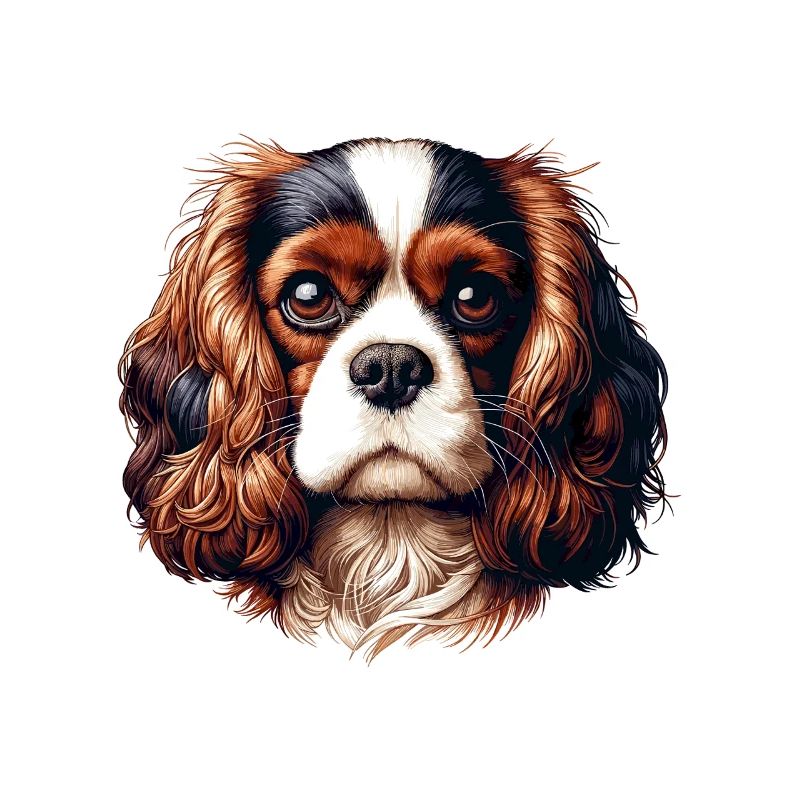 Dog Face - Cavalier King Charles Spaniel