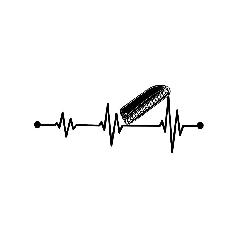Harmonica Instrument Harmonica Heartbeat