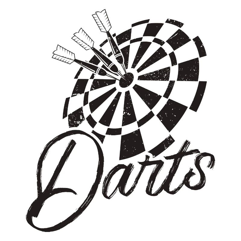 Dart Darts Player Flèches Cadeau Tranche Équipe