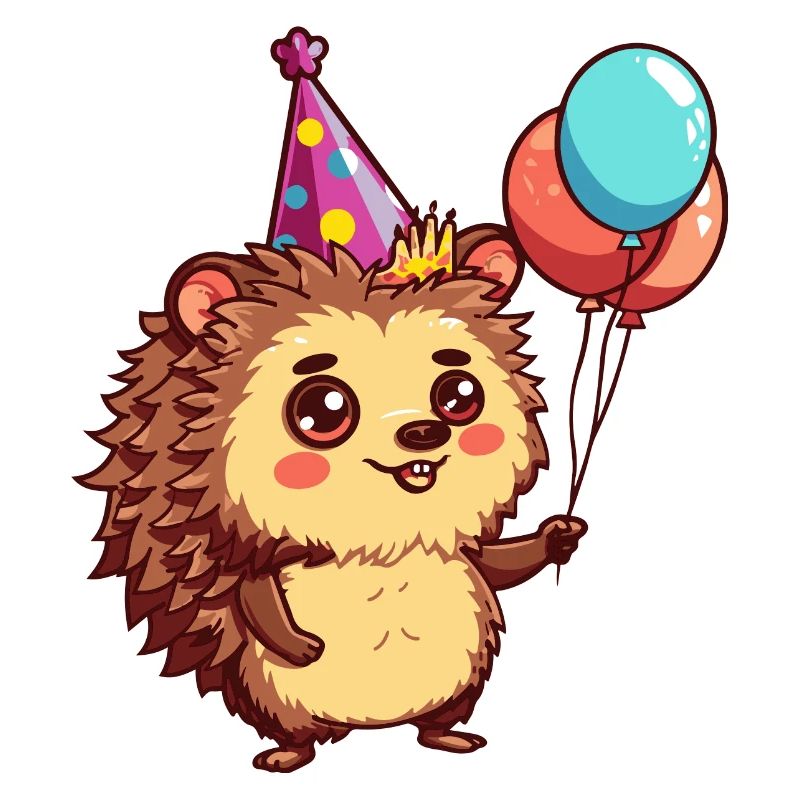 Hedgehog Birthday Comic