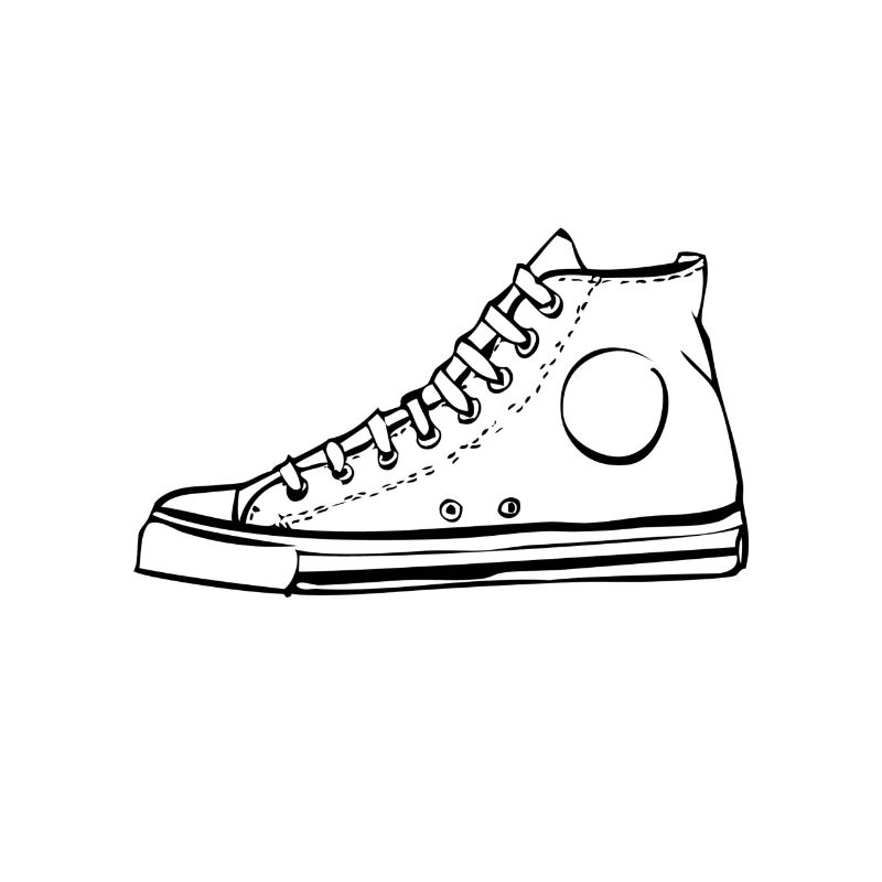 Der Klassiker unter den Schuhen. Chucks im Comic