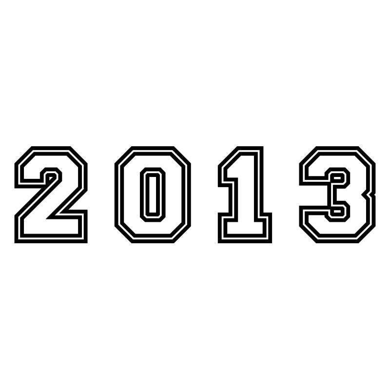 2013 Year Number