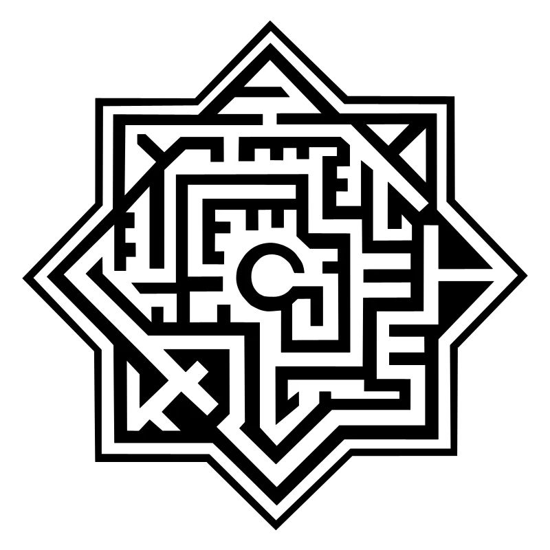 Mandala labyrinthe 2c