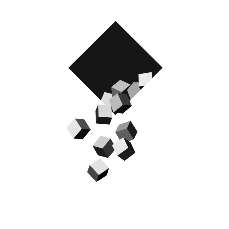Cube, Square, Square,Black Market