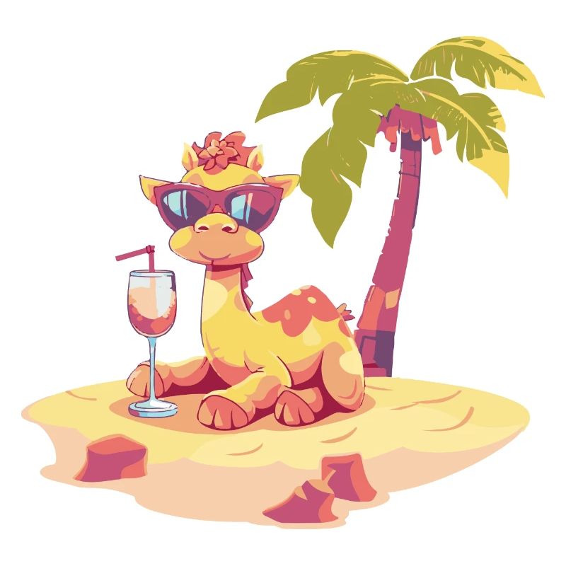 Camel Summer Beach Vacation