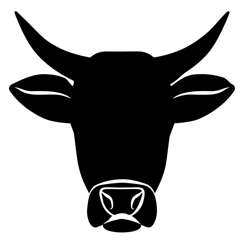 kuh kopf symbol