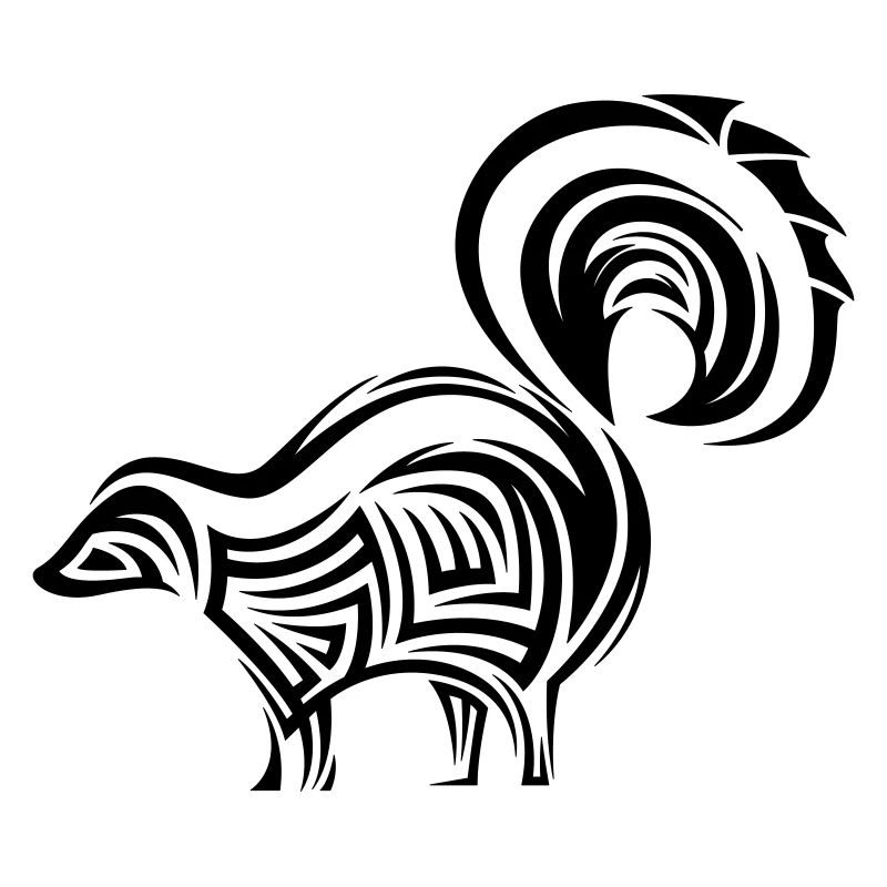 Stinker Tribal Tattoo