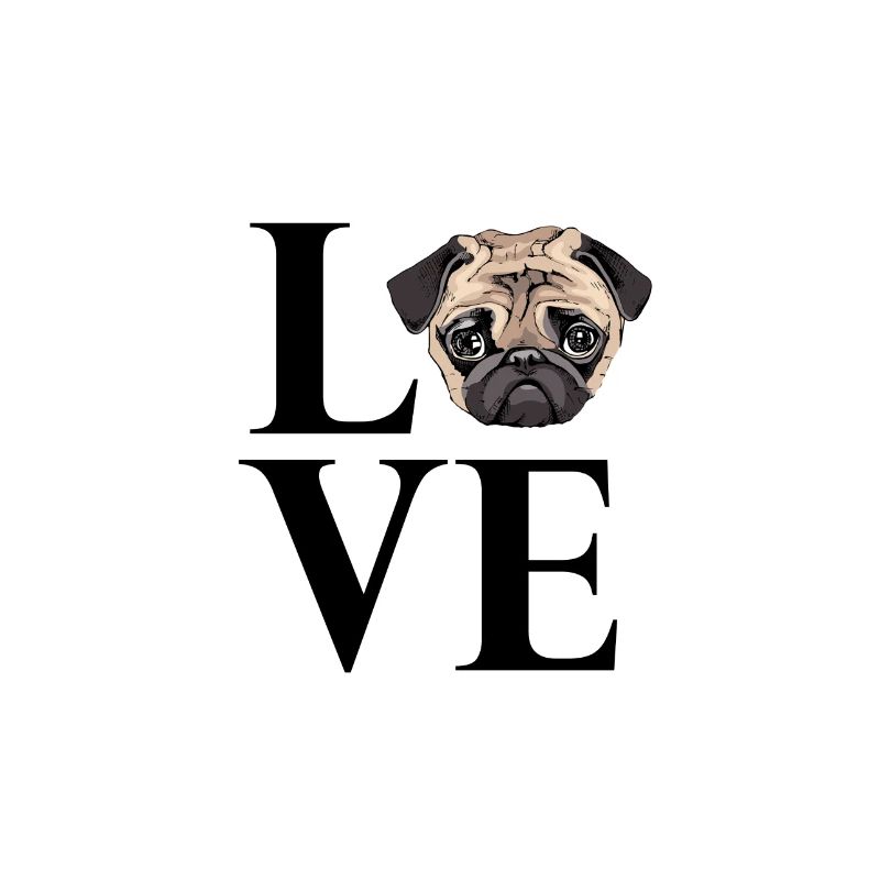 love mops pug