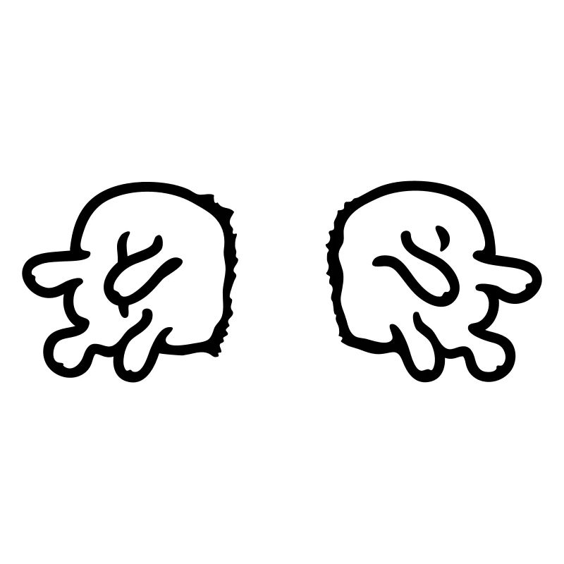 doppeltes Euter - line