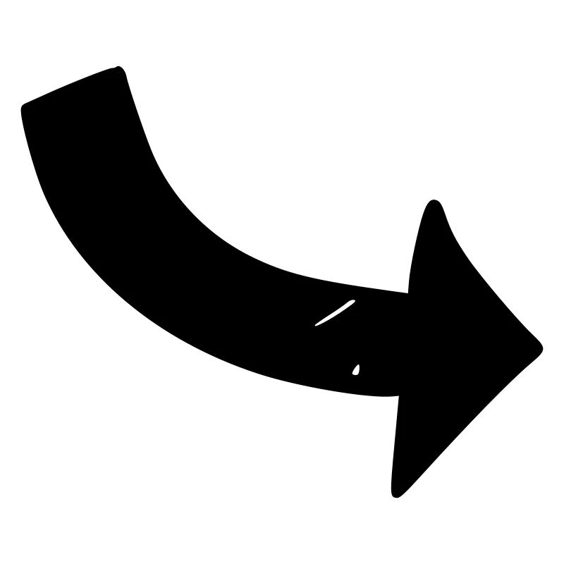 Arrow drawing sketch black