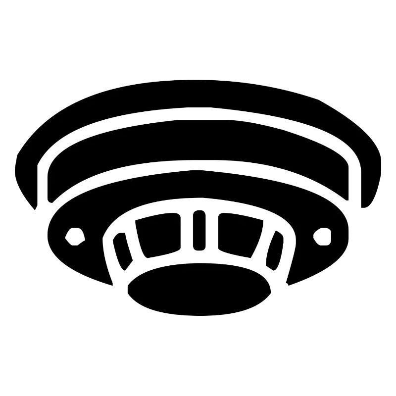 Attach a smoke detector to the ceiling