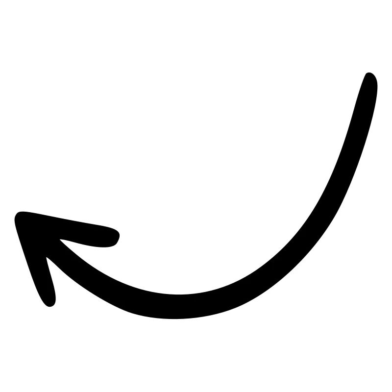 Arrow drawing sketch black