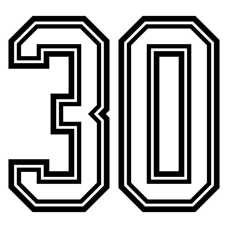 Symbole de 30 chiffres