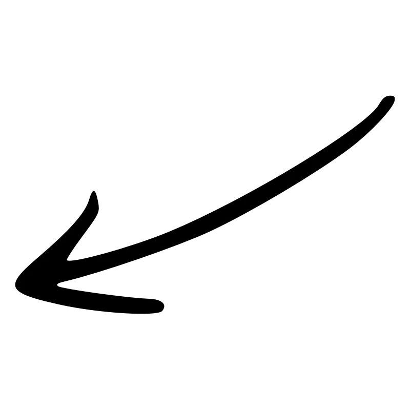 Arrow drawing sketch black