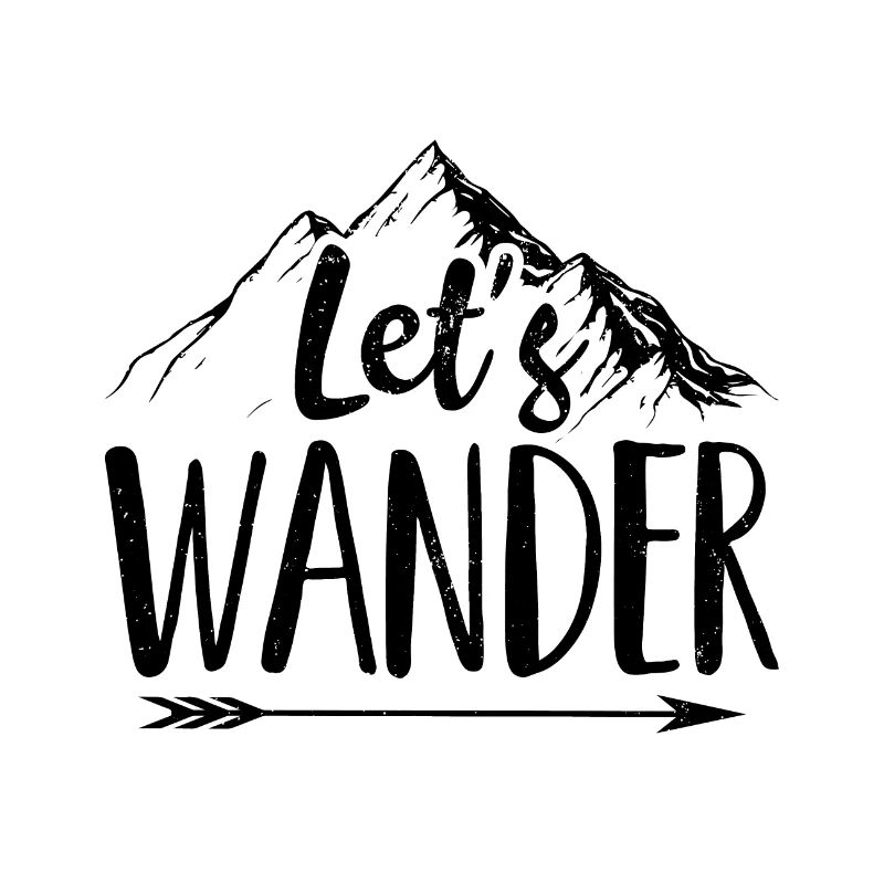 Wander | Wandern Wanderer Bergsteiger Geschenkidee
