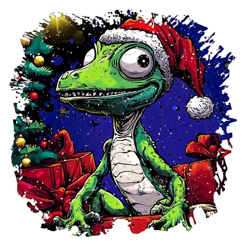 Weihnachten Eidechsen
