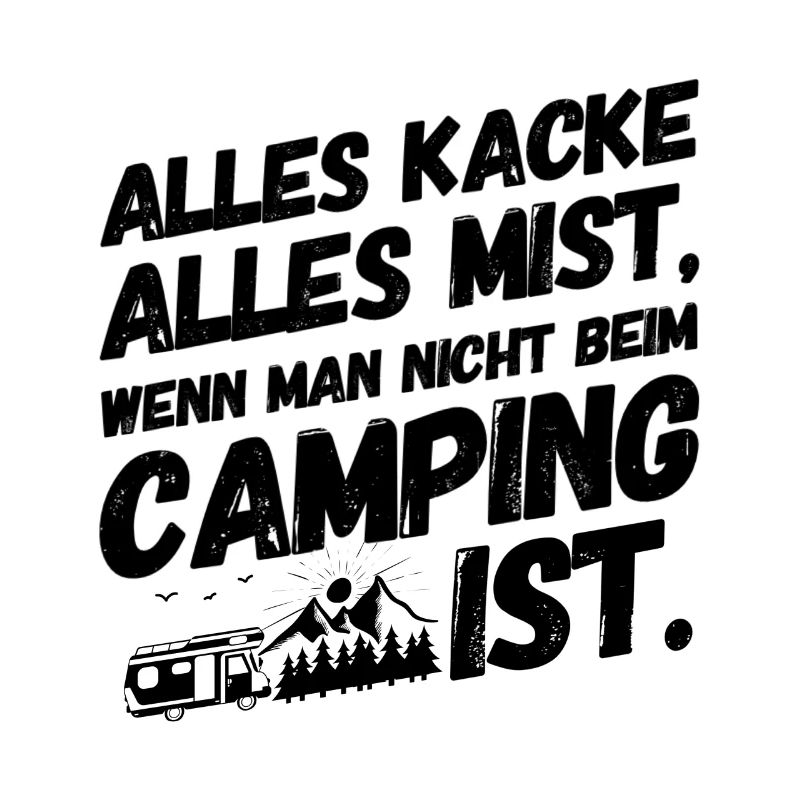 Camper Camping Campen Gedicht II