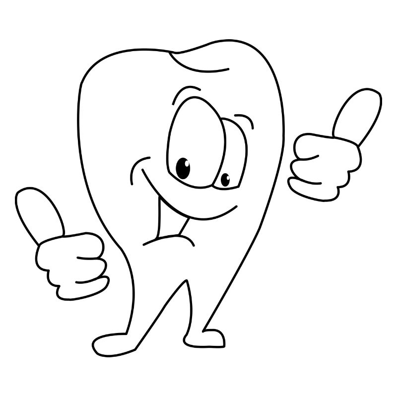 funny tooth! Comic Drawing