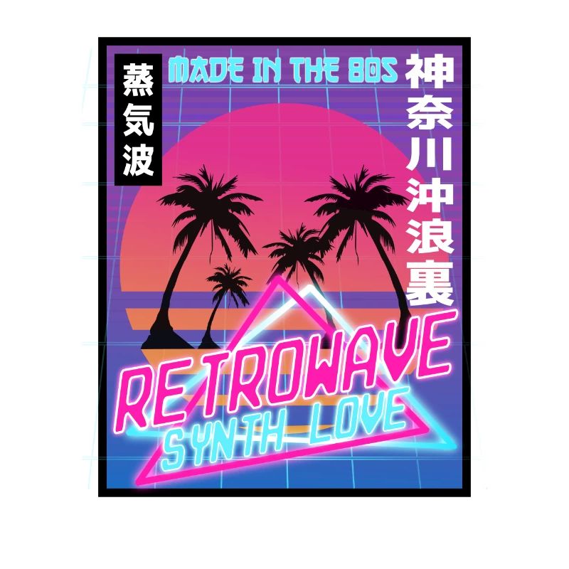Vaporwave Aesthetic Style 80th MC Plunderphonics