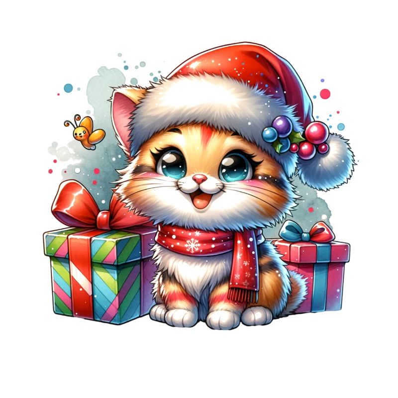Noël chat
