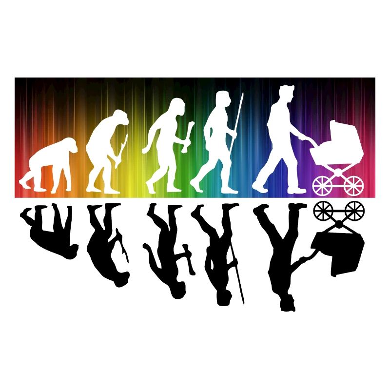 Evolution Dad Father