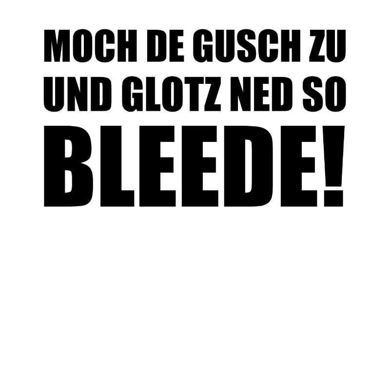Phrase amusante Ossi saxon dialecte Saxe