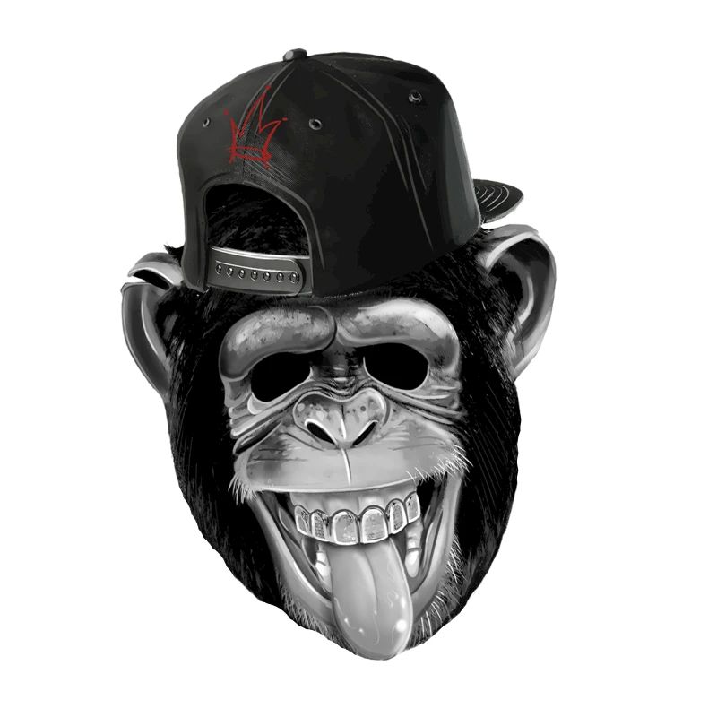 Cooler Affe