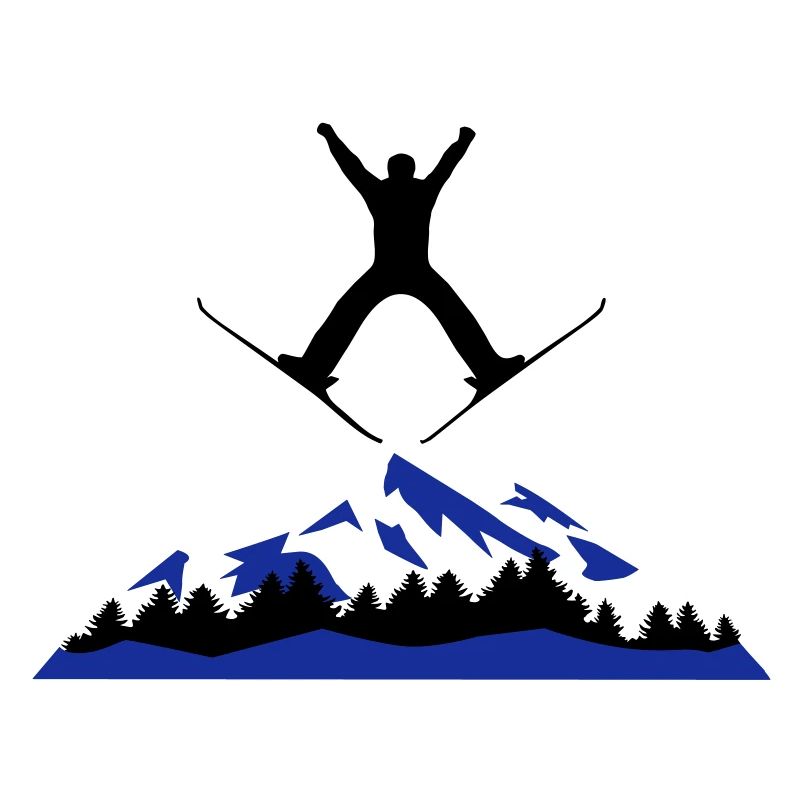 ski and mountain, ski jumping