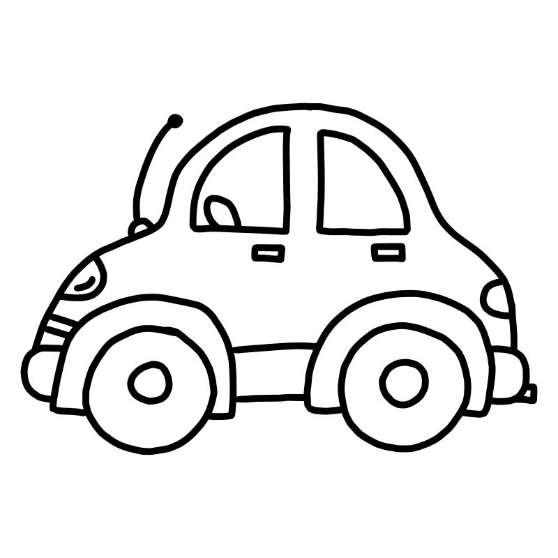 Car drawing car engine gift idea sketch